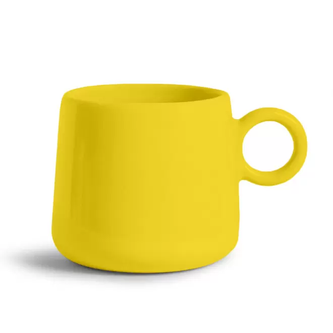 MUG CERAMIQUE MIE 250ML 'JOYO' - jaune