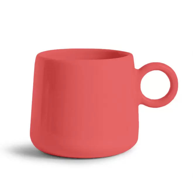 MUG CERAMIQUE MIE 250ML 'JOYO' - rouge