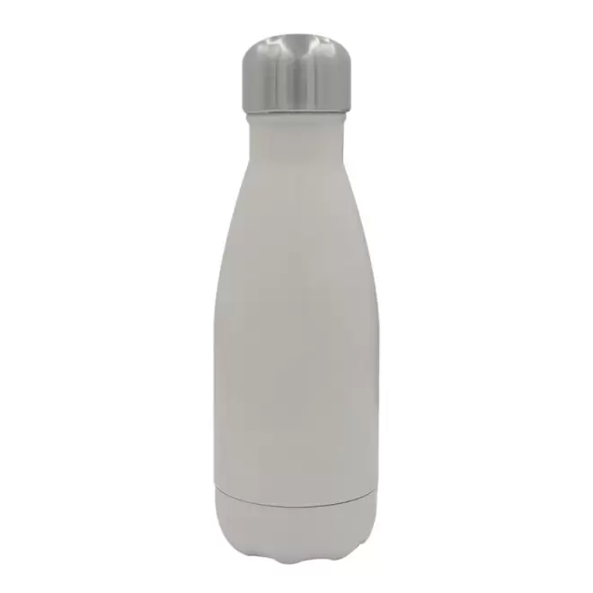 BOUTEILLE ISOTHERME PUBLICITAIRE EN INOX 260ML 'ASTRIO' - blanc
