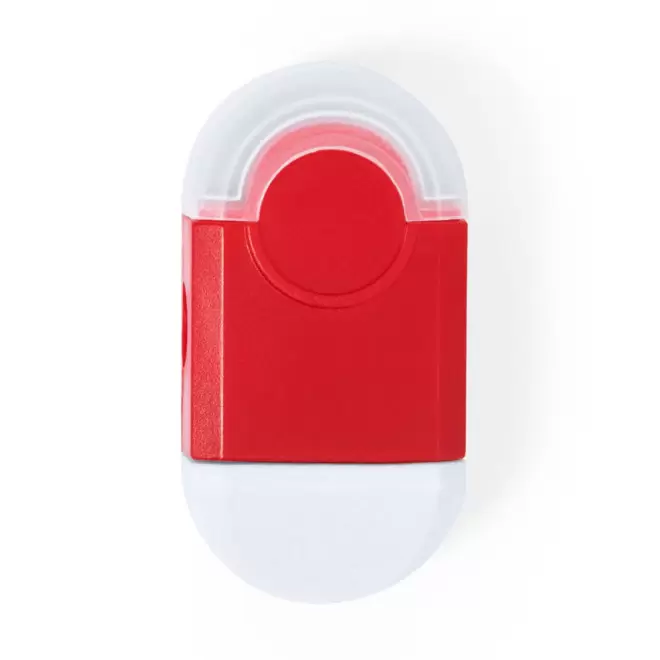 TAILLE CRAYON AVEC GOMME PERSONNALISABLE 'MOLLY' - rouge