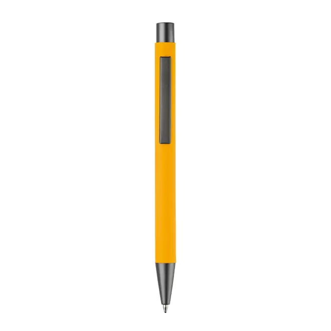 STYLO MINE BLEUE PERSONNALISABLE 'SOFTLY'  - jaune