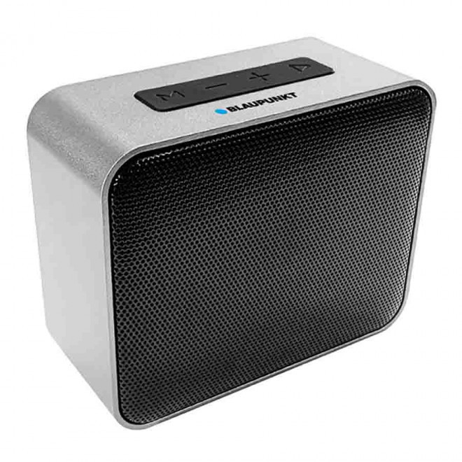 ENCEINTE BLUETOOTH® PUBLICITAIRE 5W BLAUPUNKT® 'RUIDO' - argenté