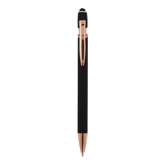 STYLO A BILLE PERSONNALISABLE MINE BLEUE 'PRINCY ROSY' - noir