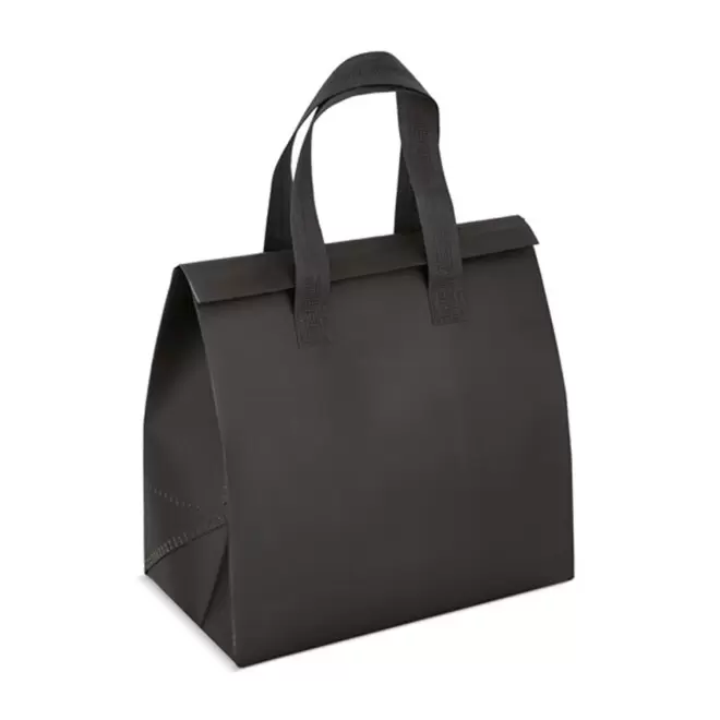 SAC ISOTHERME NON TISSE PERSONNALISABLE 'MALIKTO' - noir