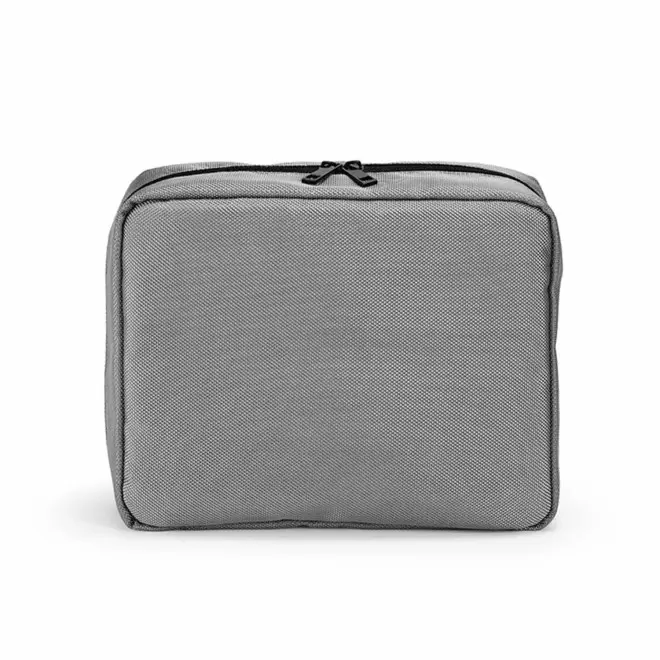 TROUSSE DE TOILETTE PERSONNALISABLE 'DODIE' - gris