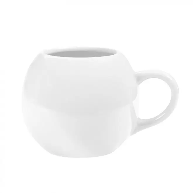 MUG CERAMIQUE MIE 420ML PERSONNALISABLE 'MODLY' - blanc