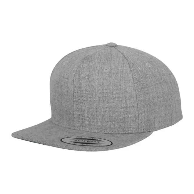 CASQUETTE PERSONNALISÉE FLEXFIT® 'VENICE BEACH' - gris chiné