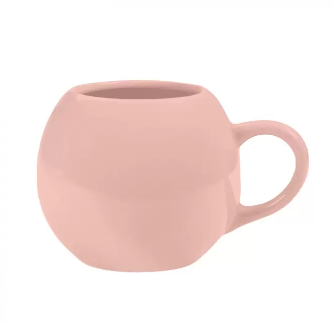MUG CERAMIQUE MIE 420ML PERSONNALISABLE 'MODLY' - saumon