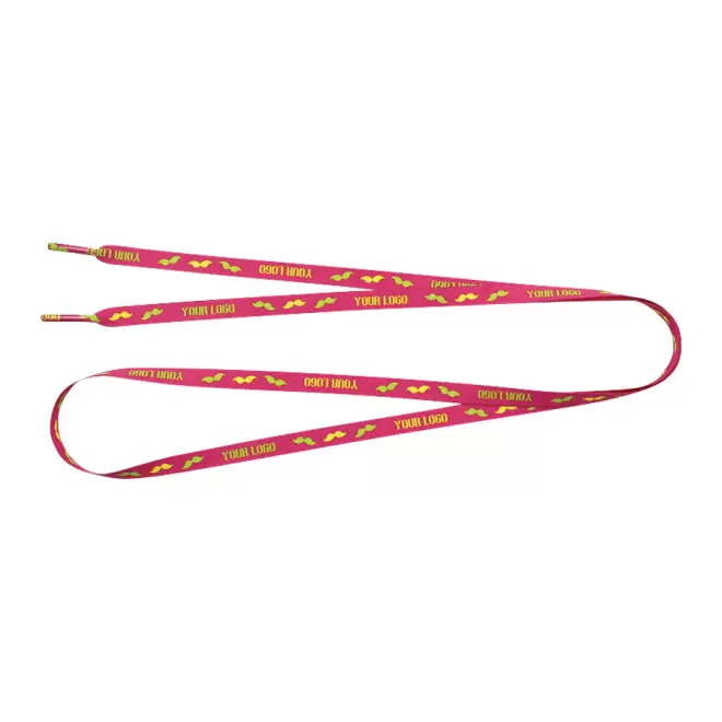 LACET PERSONNALISÉ PLAT 'SUBLILACE' - quadrichromie