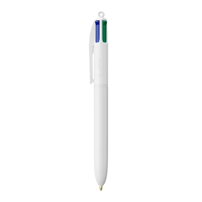 EXPRESS 72H - STYLO 4 COULEURS PERSONNALISÉ BIC® 'CLASSIQUE' - blanc