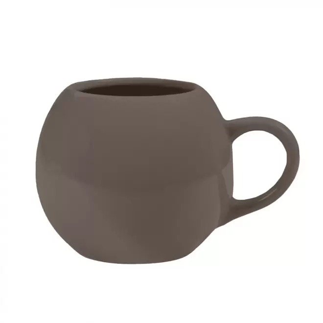 MUG CERAMIQUE MIE 420ML PERSONNALISABLE 'MODLY' - marron