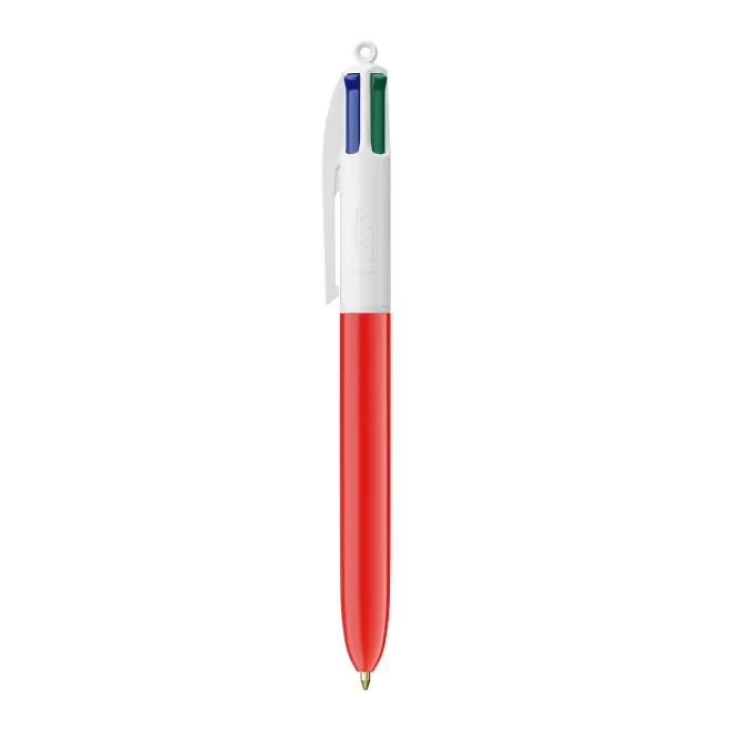 EXPRESS 72H - STYLO 4 COULEURS PERSONNALISÉ BIC® 'CLASSIQUE' - rouge