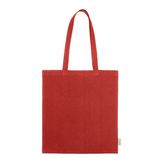 SAC COTON RECYCLE PERSONNALISABLE 120 G/M2 A 180 G/M2 'JAVA'' - rouge