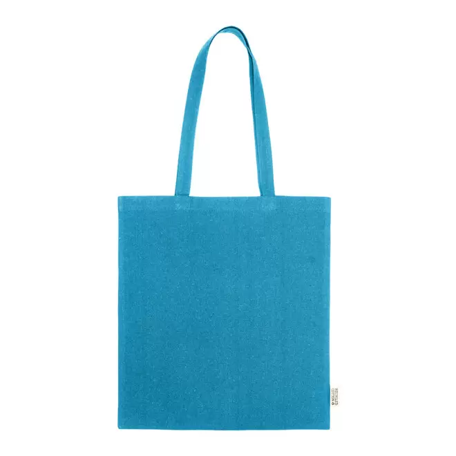 SAC COTON RECYCLE PERSONNALISABLE 120 G/M2 A 180 G/M2 'JAVA'' - bleu clair