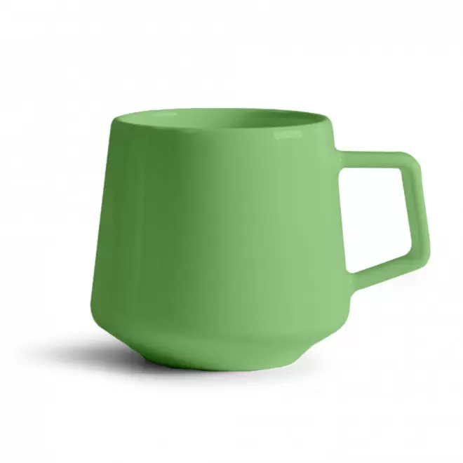 MUG CERAMIQUE MIE 260ML PERSONNALISABLE 'CAYL' - vert pomme