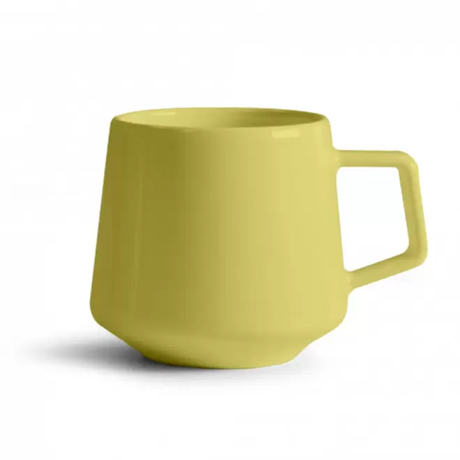 MUG CERAMIQUE MIE 260ML PERSONNALISABLE 'CAYL' - vert anis