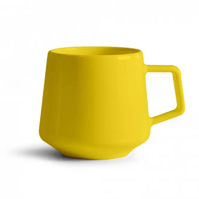 MUG CERAMIQUE MIE 260ML PERSONNALISABLE 'CAYL' - jaune