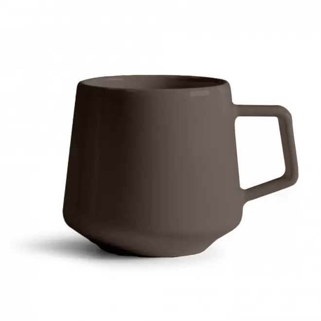 MUG CERAMIQUE MIE 260ML PERSONNALISABLE 'CAYL' - marron