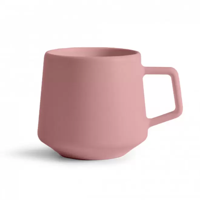MUG CERAMIQUE MIE 260ML PERSONNALISABLE 'CAYL' - rose mat