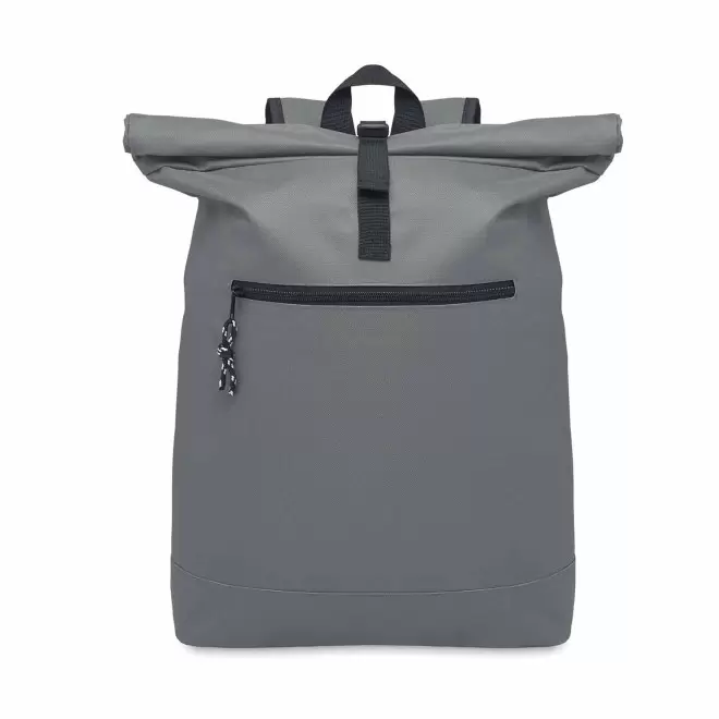 SAC A DOS ORDINATEUR 15" PERSONNALISABLE 'MIKELE' - gris