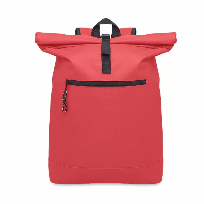 SAC A DOS ORDINATEUR 15" PERSONNALISABLE 'MIKELE' - rouge