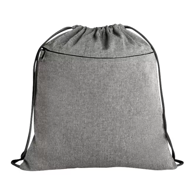 SAC À DOS PERSONNALISÉ AVEC POCHE 'IPORA' - gris chiné