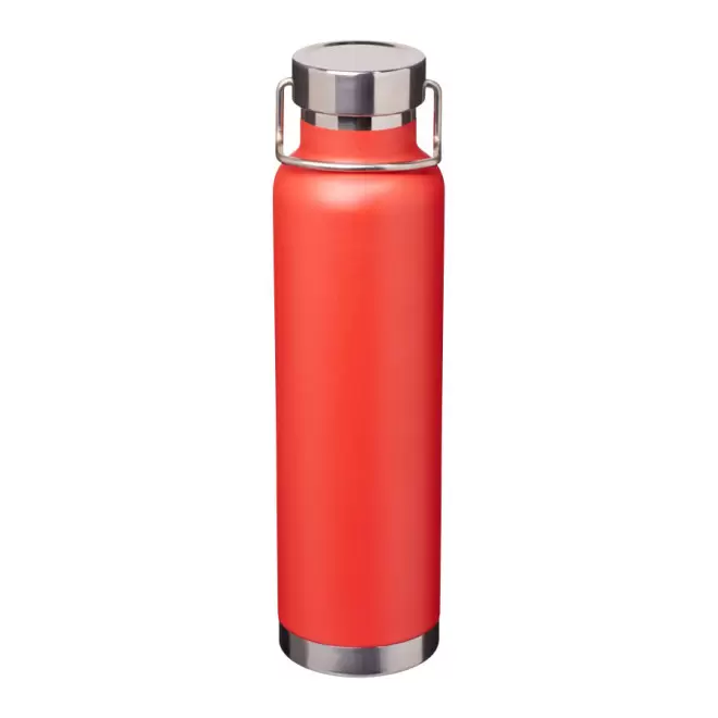 BOUTEILLE ISOTHERME PERSONNALISÉE 650ML 'ISAAC'  - rouge