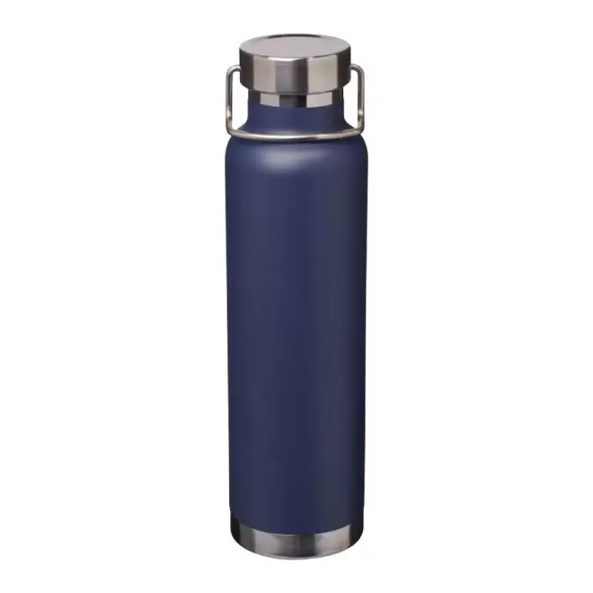 BOUTEILLE ISOTHERME PERSONNALISÉE 650ML 'ISAAC'  - bleu