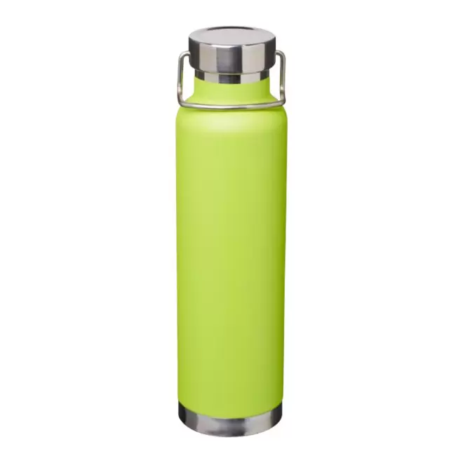 BOUTEILLE ISOTHERME PERSONNALISÉE 650ML 'ISAAC'  - vert citron