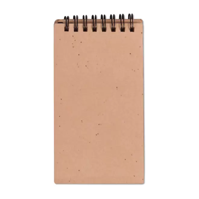 BLOC-NOTES SEMENCES PERSONNALISE 'POUCET' - marron