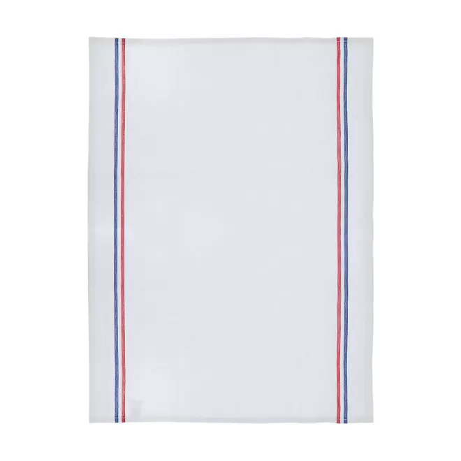 TORCHON EN COTON PERSONNALISE 175G/M² MIF 'VESTLY' - blanc