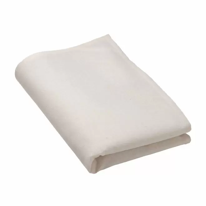 TORCHON COTON RECYCLE PERSONNALISE 180GR/M2 'TORCHOU' - écru