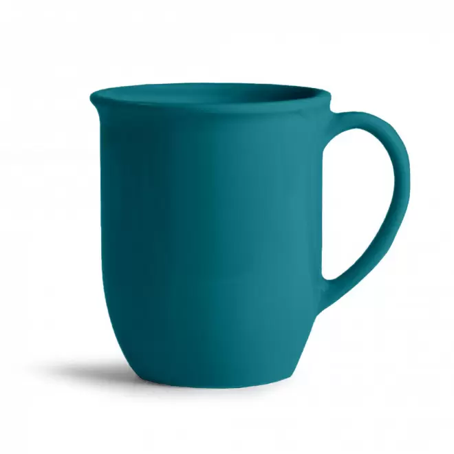 MUG CERAMIQUE MIE 350ML PERSONNALISABLE 'PAULA' - bleu canard