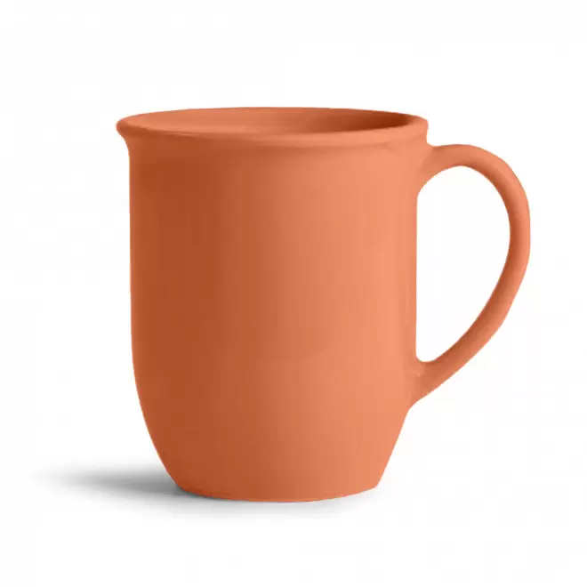 MUG CERAMIQUE MIE 350ML PERSONNALISABLE 'PAULA' - orange