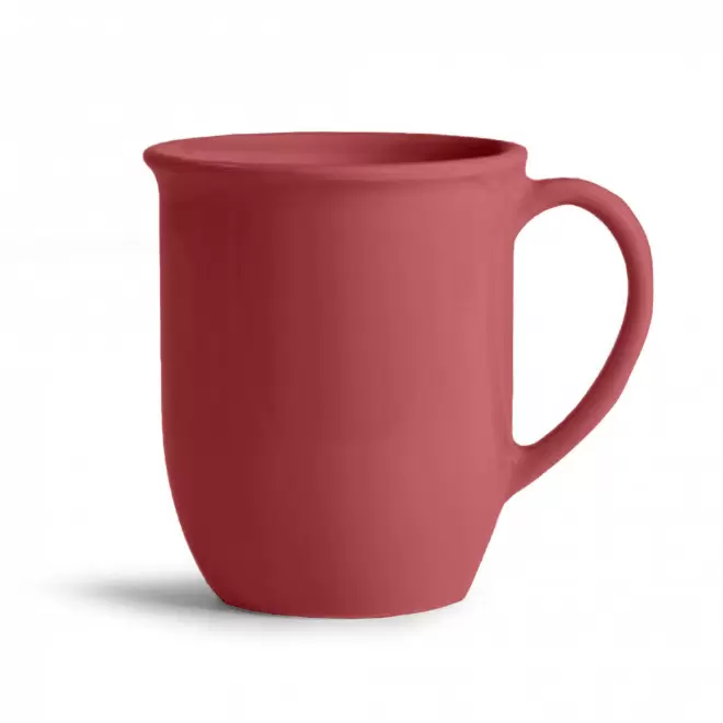 MUG CERAMIQUE MIE 350ML PERSONNALISABLE 'PAULA' - bordeaux