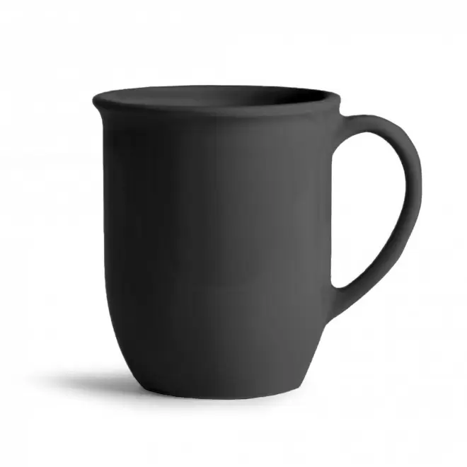MUG CERAMIQUE MIE 350ML PERSONNALISABLE 'PAULA' - noir mat