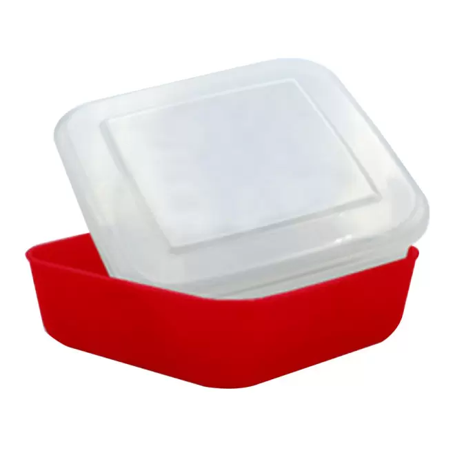 LUNCH BOX PERSONNALISABLE 'CASETA' - rouge