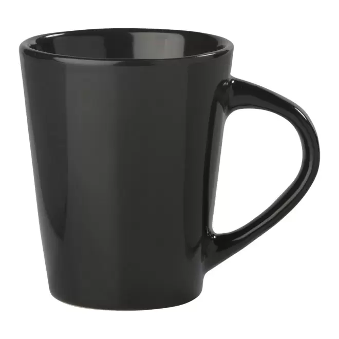 MUG PERSONNALISÉ EN CÉRAMIQUE 250 ML 'TESSA' - noir