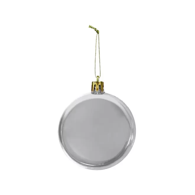 BOULE DE NOEL PERSONNALISABLE 'LILY' - gris