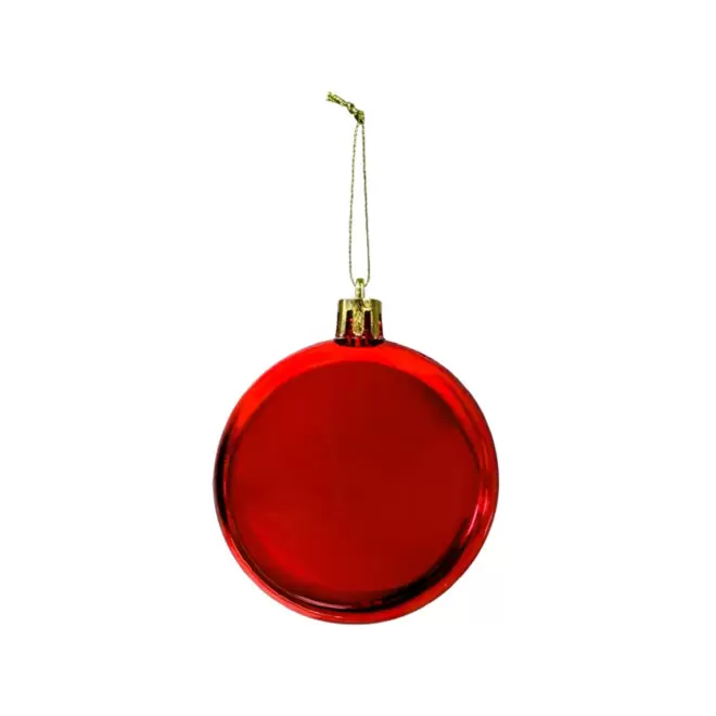 BOULE DE NOEL PERSONNALISABLE 'LILY' - rouge