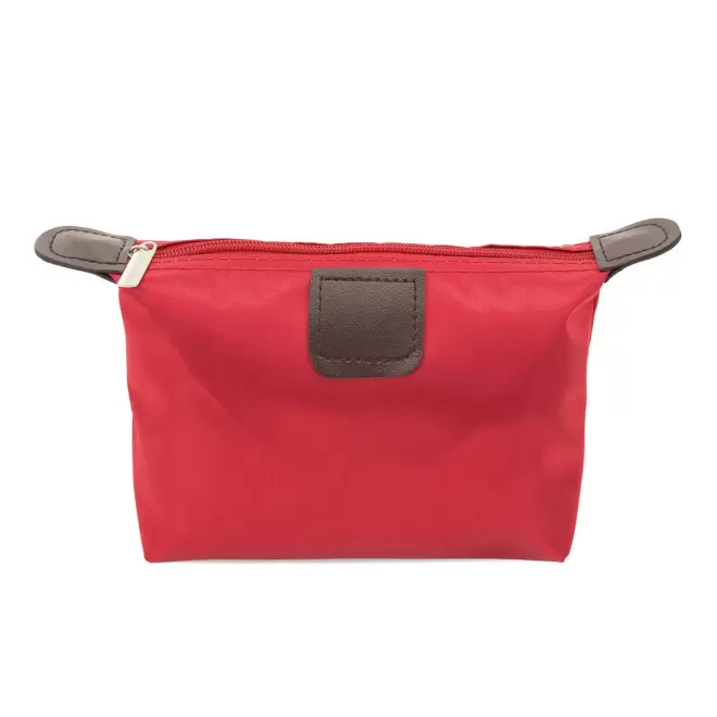TROUSSE DE TOILETTE PERSONNALISABLE 'ANISSA' - rouge