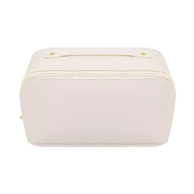 TROUSSE DE TOILETTE PERSONNALISABLE 'TRIXIE' - crème