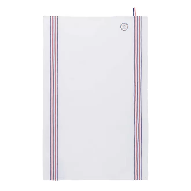 TORCHON CUISINE MIF PERSONNALISABLE 225GR/M2 'KARIFRI' - blanc