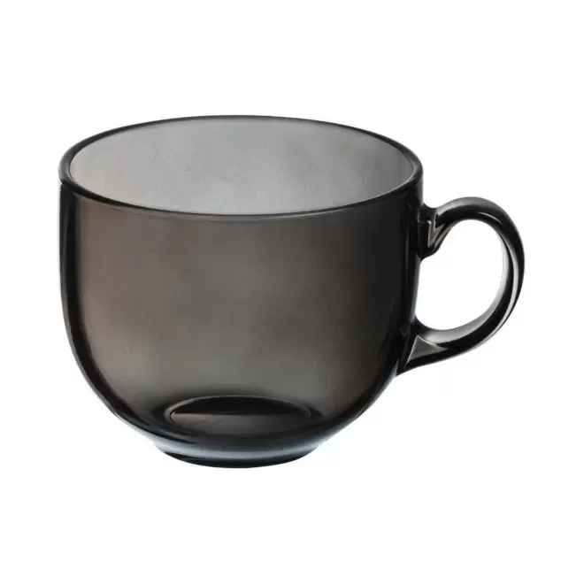 MUG EN VERRE 500ML LUMINARC PERSONNALISE 'ALBA' - gris