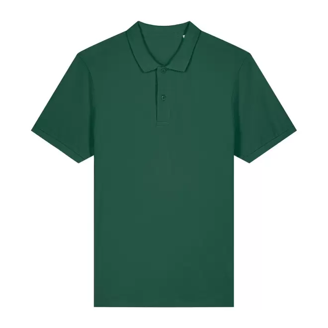 POLO HOMME COULEUR PERSONNALISABLE 'COASTER' - vert bouteille