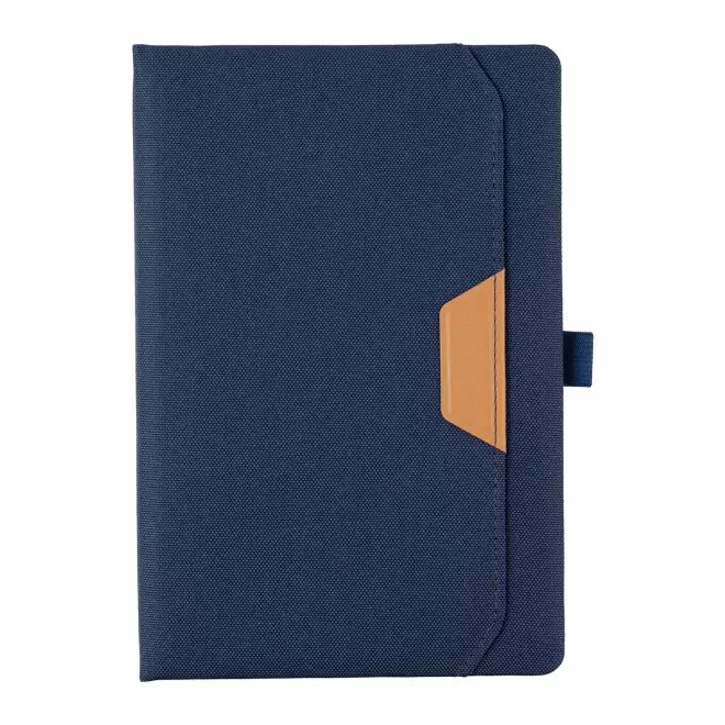 CARNET A5 PERSONNALISABLE 'WORKER' - bleu