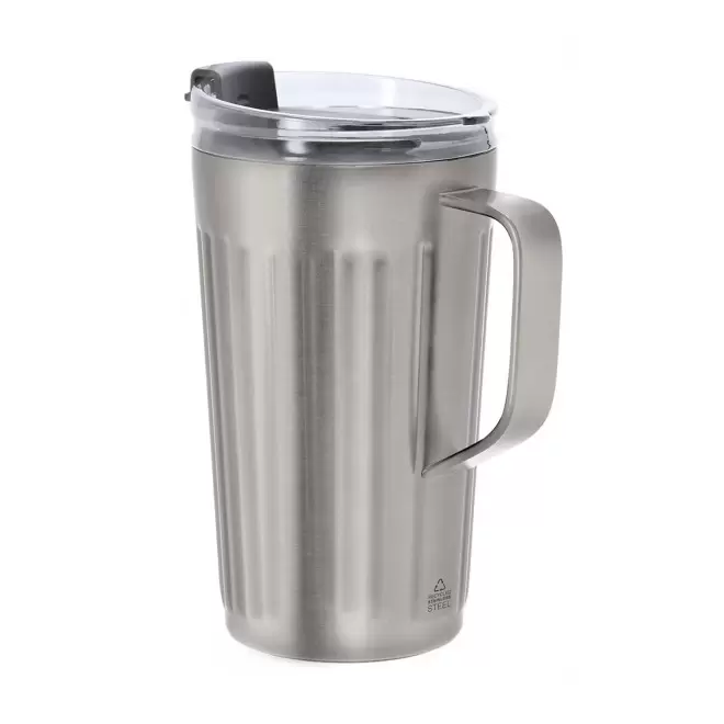 MUG THERMIQUE PERSONNALISABLE 'LUCIA' - argenté