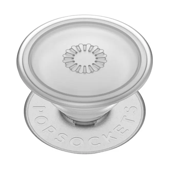 SUPPORT PERSONNALISÉ POUR TÉLÉPHONE POPSOCKETS® 'POPGRIP PLANT' - blanc