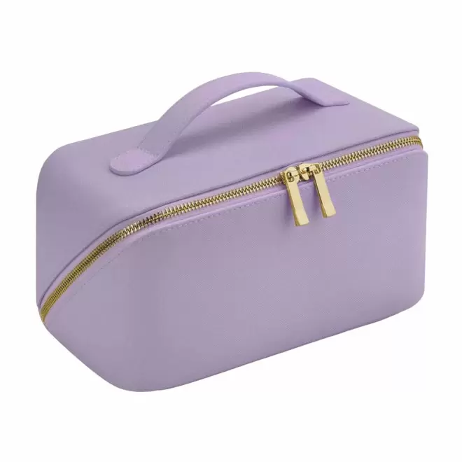 TROUSSE DE TOILETTE PU PERSONNALISABLE 'REBEKA' - lilas