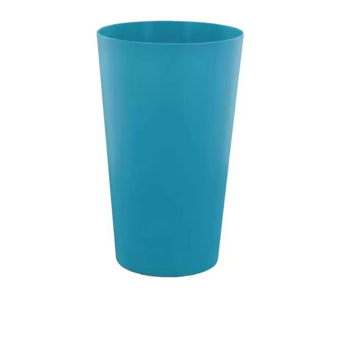 GOBELET MIF RÉUTILISABLE PERSONNALISÉ 30 CL 'CUPY' - bleu opaque